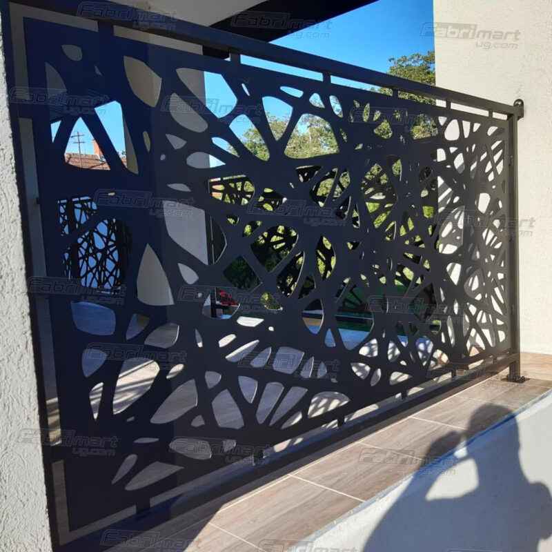 Uganda CNC Laser-cut Balcony Railings.