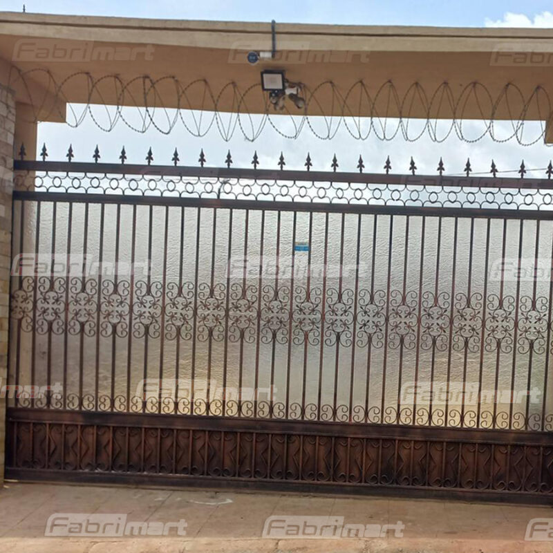 Sliding Fiberglass Gates in Uganda