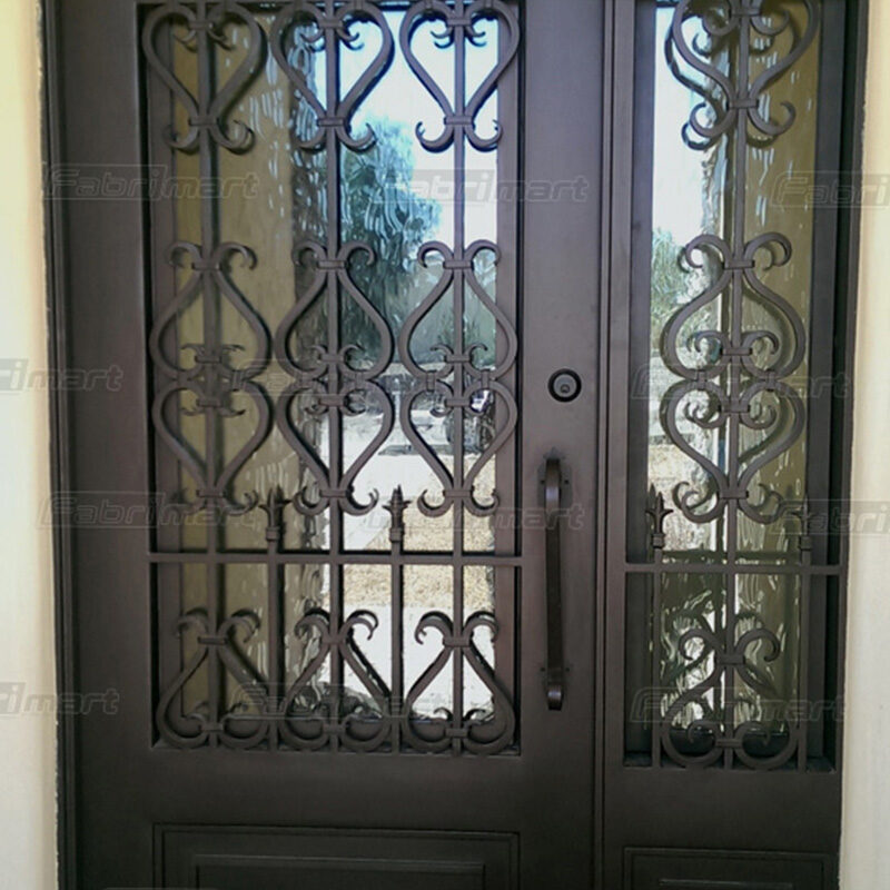 Wrought Iron Doors made in Uganda