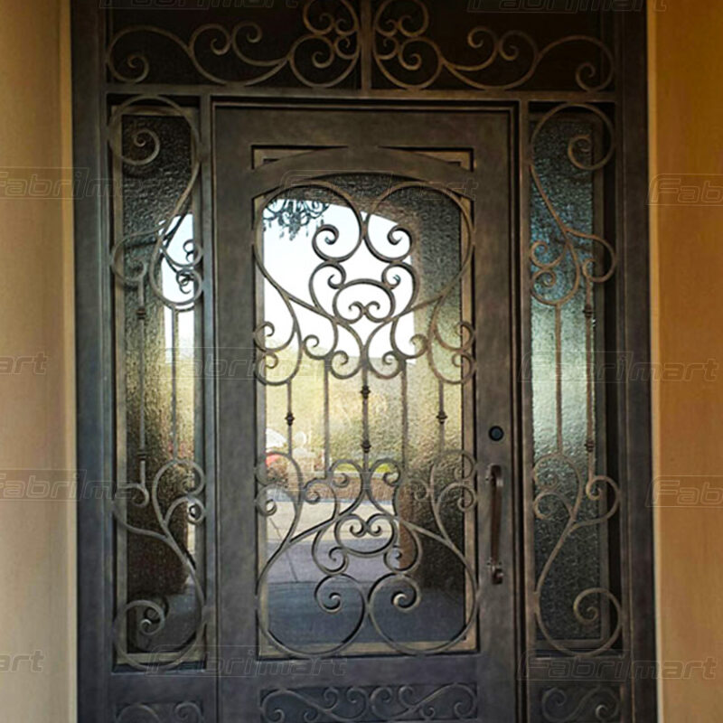 Wrought Iron Doors in Uganda