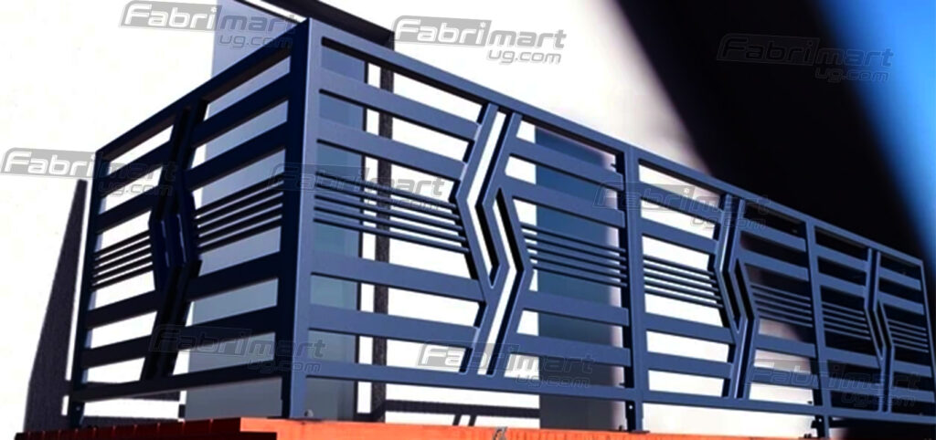 Modern Factory Outside With Rails Modern Rails Design FMD001 – Fabrimart