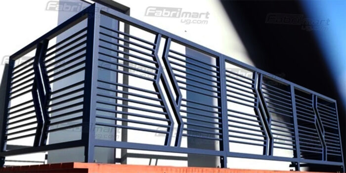 Modern Factory Outside With Rails Modern Rails Design FMD020 – Fabrimart