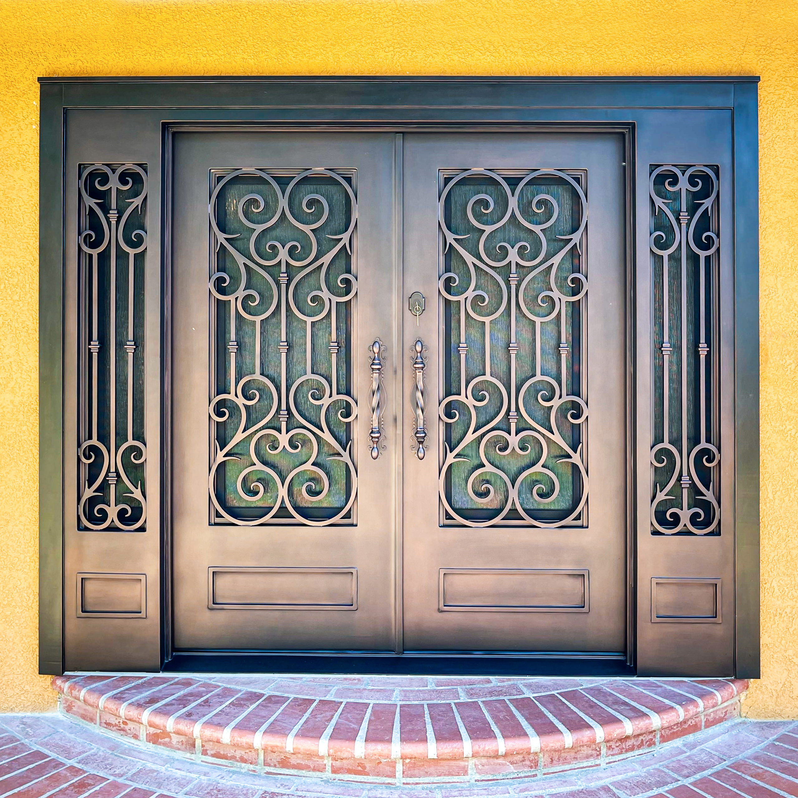 Front Entry Steel Doors in Uganda