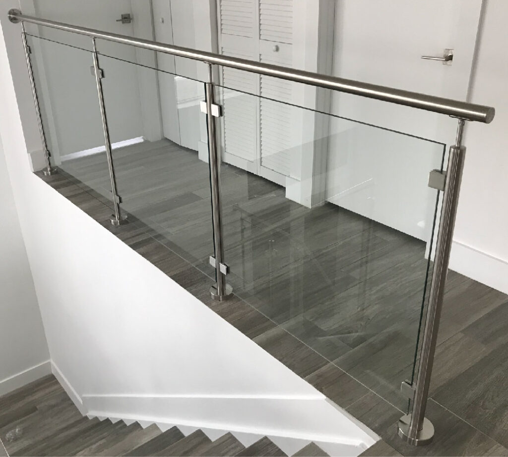 Glass Balustrades /Rails for Staircases and Balconies in Uganda.