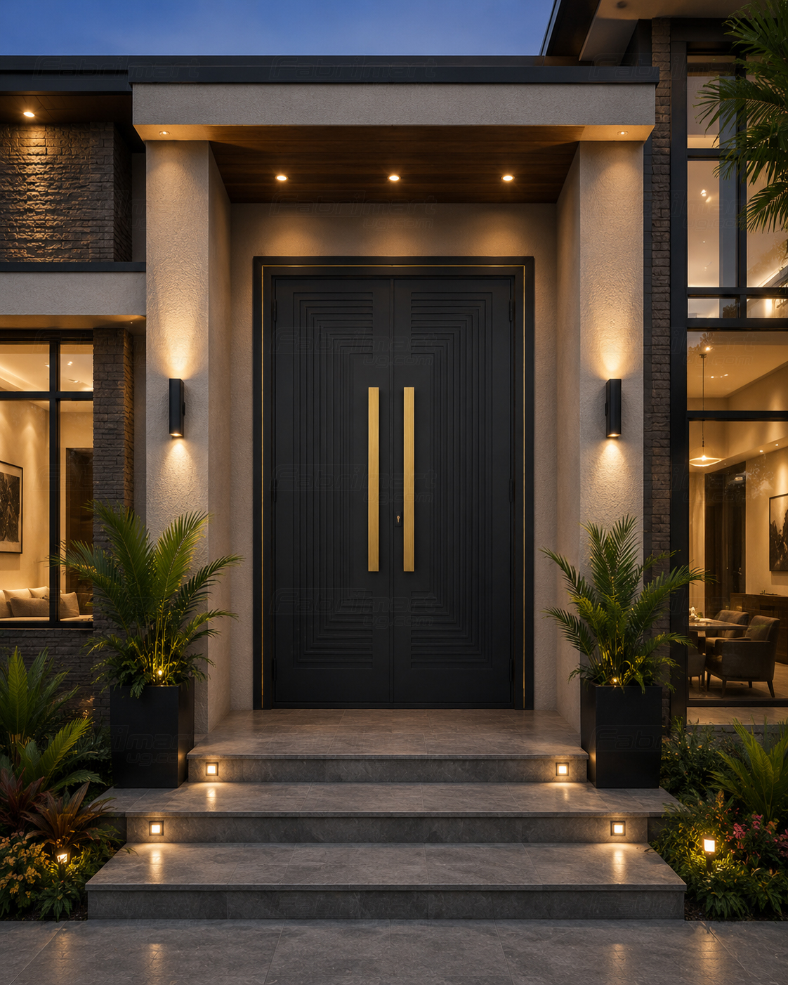 Modern Entry Doors in Uganda