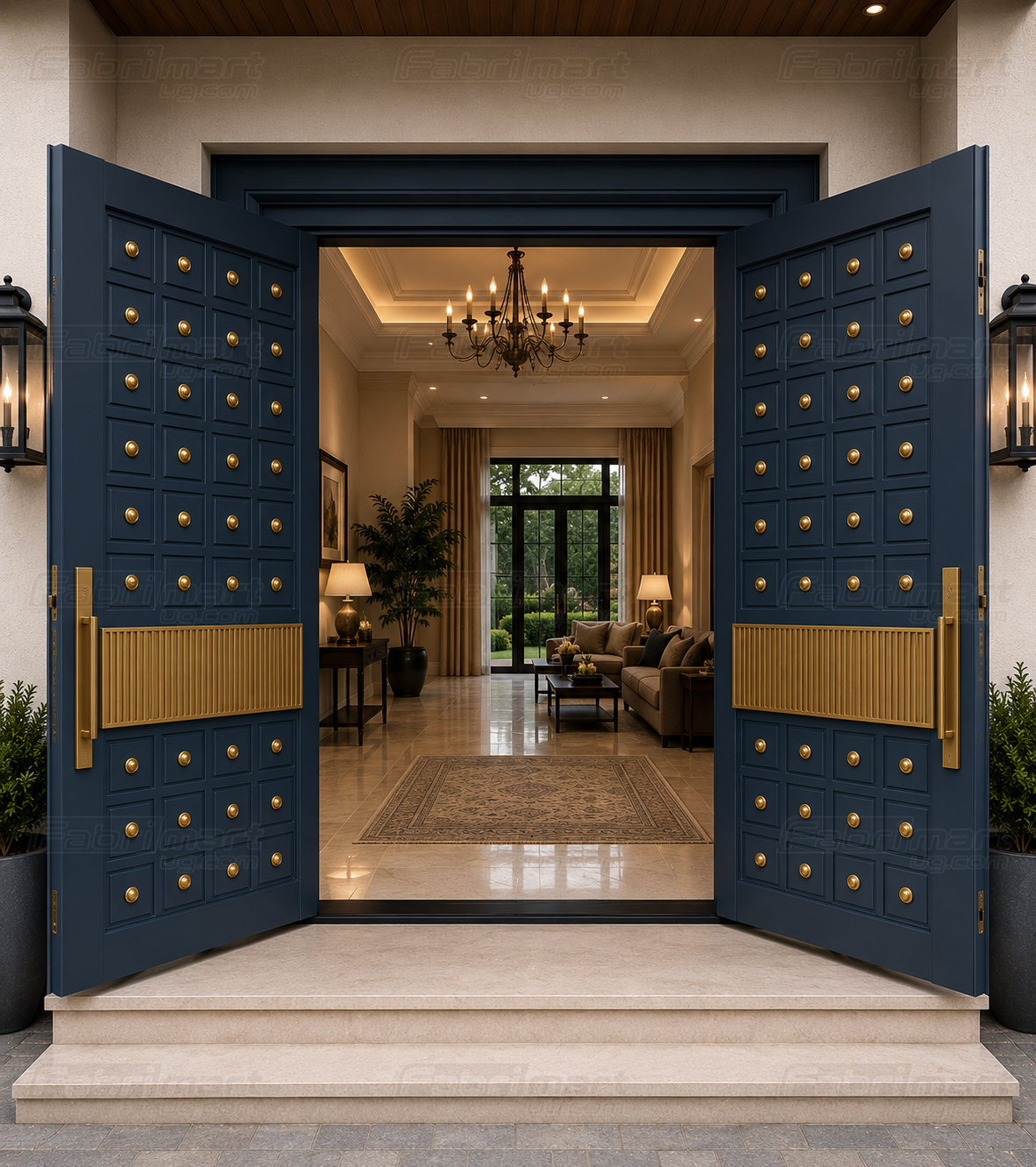 Modern Entry Doors in Uganda